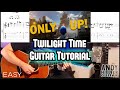 How to play Only Up Guitar Tutorial (Twilight Time) Theme Music