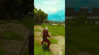 COMO GIRAR FEITO PIÃO DOIDO EM THE WITCHER 3 #shorts #thewitcher #thewitcher3