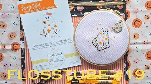 Flosstube #19 Oktober Steken, Starts, WIPS en meer!