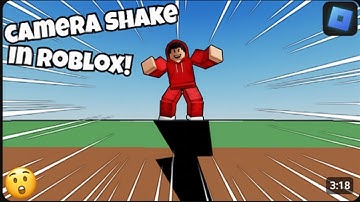 How To Add A Screen Shake When Hit | Roblox Studio