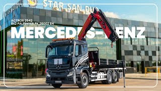 En Mercedes-Benz Actros 2542 6X2 Palfinger Pk 26002 Eh Crane Truck For Sale