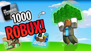 Beat 3 GAMES For 1,000 Robux