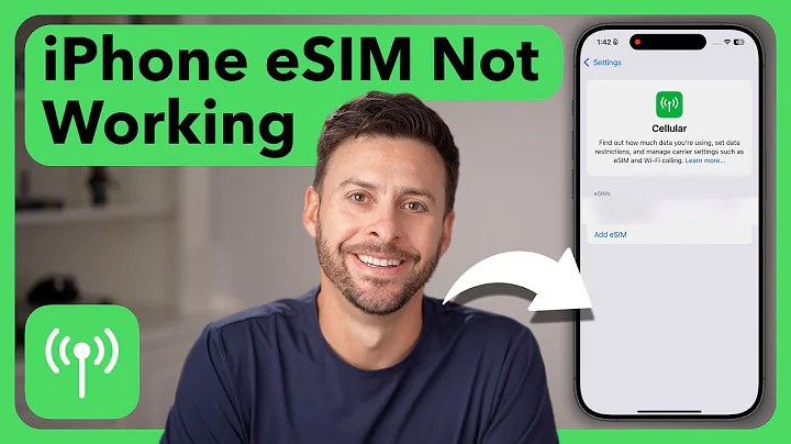 How To Fix eSIM Not Working On iPhone