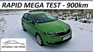 Skoda Rapid 1 0 Tsi 110km Test Pl Youtube