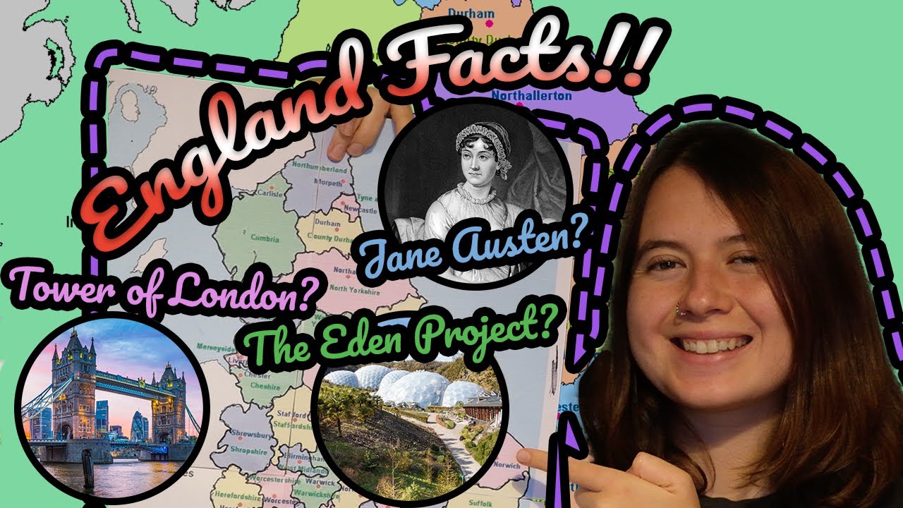 ASMR | Tracing a Map of England with Facts (whispered)
