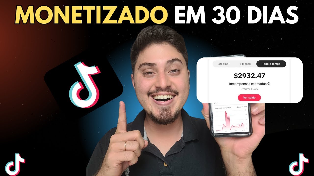 COMO MONETIZAR O TIK TOK EM MENOS DE 30 DIAS E GANHAR DINHEIRO EM 2024 ...