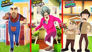 EN EFSANE TROLL HANGİSİ ?  Scary Teacher vs Hırsız Kuzenler vs Scary Stranger Kapışma