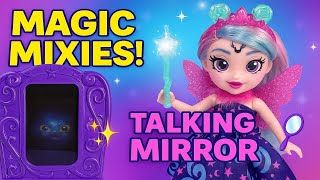 ASMR Unboxing Magic Mixies Pixies Supremes ✨ Talking Magic Mirror Toy