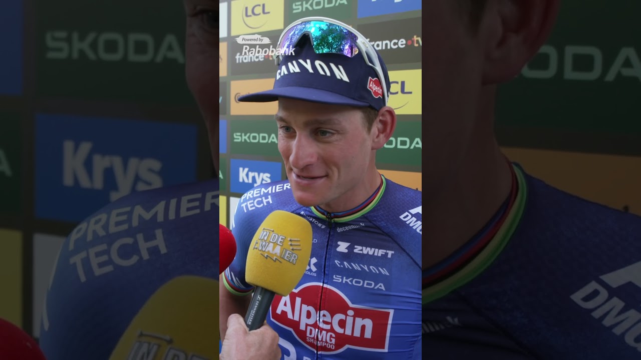 Maar waar de **** haalde Mathieu van der Poel die laatste kilometer vandaan?#indewaaier #tdf2026