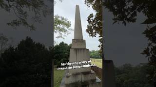 Visiting the grave of President James Madison