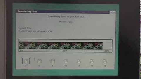 Installing OS/2 Warp 3.0