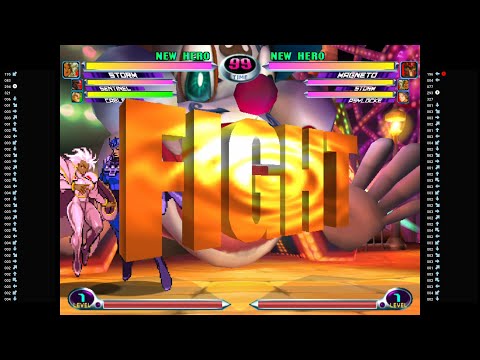 MvC2 - switch glitch super jump option select