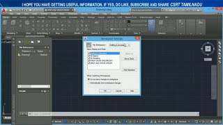 103_2 (STATUS BAR) (WSSETTINGS) WORKSPACE SETTINGS DIALOG BOX AUTOCAD