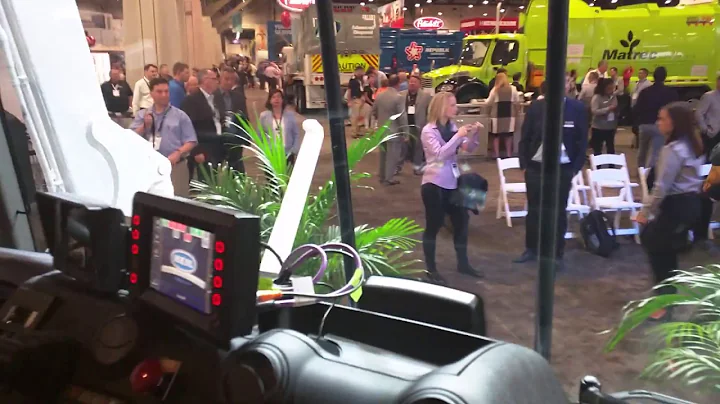 Inside the Freightliner EconicSD waste collection truck