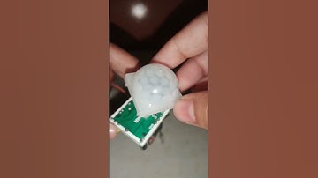 how to use PIR motion sensor #shorts #electronic