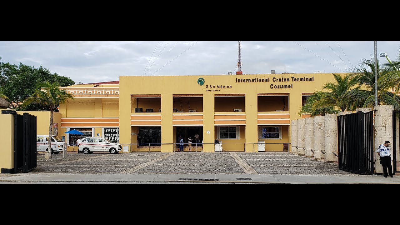 Odyssey of the Seas - Walk from International Pier to downtown Cozumel Mega Supermarket - 10/21/2021