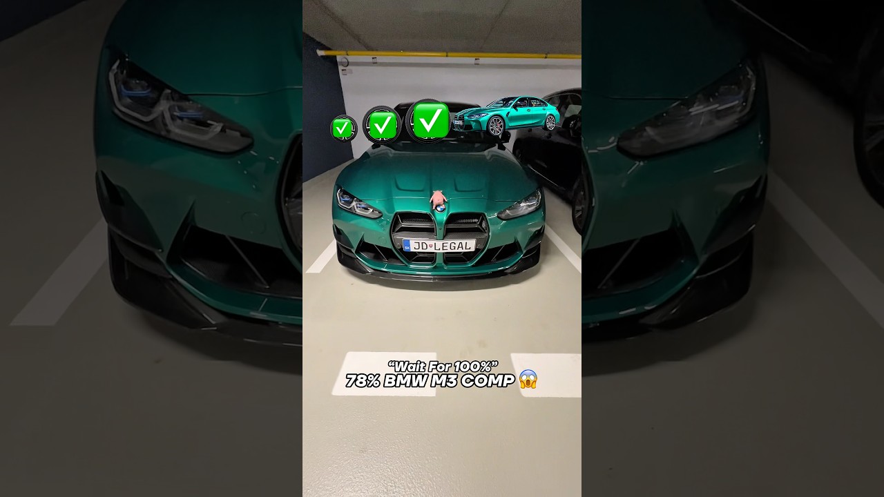 Wait For BMW M3 COMPETITION 😱