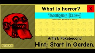 Find The Alalals What Is Horror? Completion