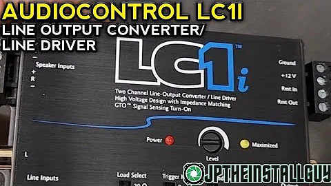 Audiocontrol LC1i line output converter/ line driver product review