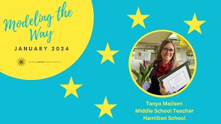 Modeling the Way January 2024 - Tanya Madsen Modeling the Way January 2024 - Tanya Madsen