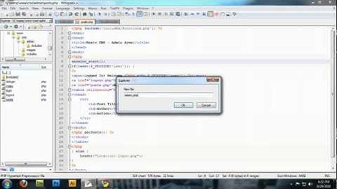 Creating a Basic CMS with PHP - Part3.flv