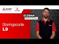 Ecodan - Storingscode L9