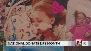 April is national donate life month