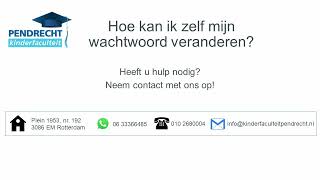 Instructievideo 2: wachtwoord vergeten