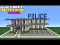 Minecraft Tutorial: How To Make A Police Station