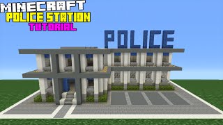 Minecraft Tutorial: How To Make A Police Station