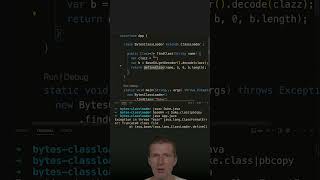 Loading Base64 Encoded Classes with Custom ClassLoader #java #shorts #coding #airhacks screenshot 2