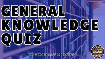 A to Z General Knowledge Quiz 258th Edition - Test Your Brain With This Fun Alphabet Quiz!