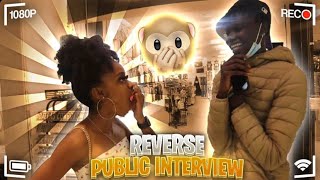 I LET THE PUBLIC ASK ME QUESTIONS 😳 | REVERSE PUBLIC INTERVIEW **CRAZY**