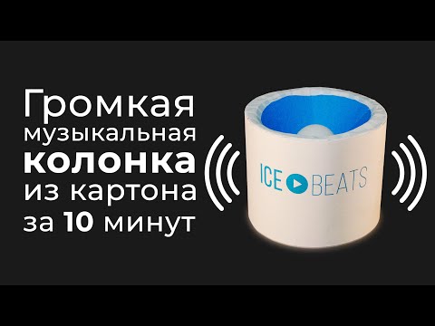 ДИНАМИК ИЗ КАРТОНА, ТАКОГО ЗВУКА МЫ НЕ ОЖИДАЛИ!