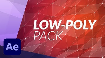 Hoe je een modern low-poly achtergrondvideo-elementontwerp maakt in After Effects - TUTORIAL