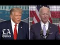 Trump and Biden address recent violence in Kenosha and Portland