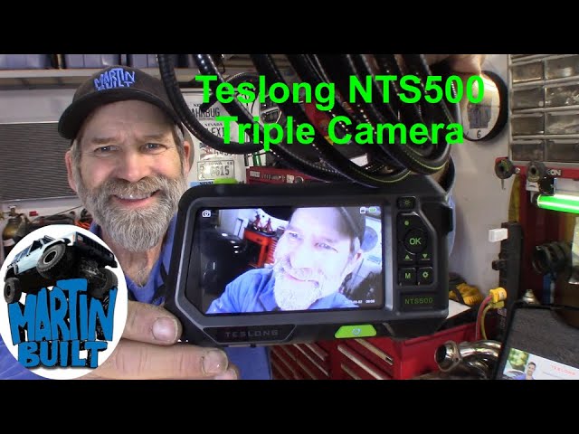 Teslong NTS500 Dual-Lens Inspection Camera with 5