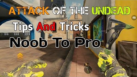 *NOOB TO PRO*Tips And Tricks Attack Of The Undead  | CoD Mobile