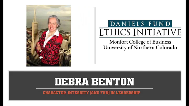 Debra Benton - Character, Integrity (and Fun) in L...