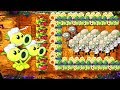 PVZ 2 Free vs Premium Plants vs Zombies 2 APPLE MORTAR Vs THREEPEATER Gameplay Primal PVZ 2 Fight