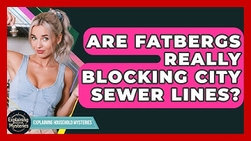 Are Fatbergs Really Blocking City Sewer Lines? - Explaining Household Mysteries