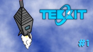 Tekkit Ep.1 - MOON LAUNCH FAIL!!