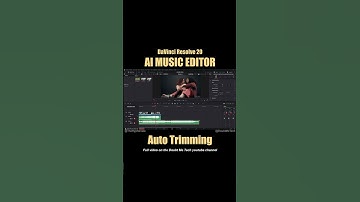 DaVinci AI Auto Music Editor in DaVinci Resolve 20 [ How to Use Auto Music Trim Editing ] Tutorial