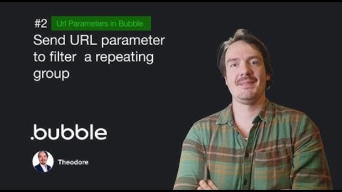 Bubble.io Tutorial: How to use URL parameters.