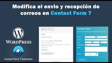Como personalizar correos de Contact Form 7 en WordPress