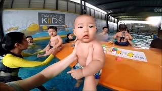 ฺฺฺBangkok kids Baby Swimming สอนทารกเด็กเล็กว่ายน้ำ @Bangkok kids