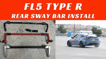 FL5 Civic Type R Rear Sway Bar Install (Karcepts)