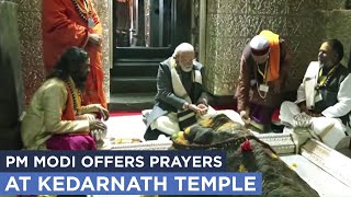 PM Modi offers prayers at Kedarnath Temple