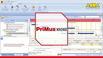 Software Planejamento de Obras | PriMus KRONO  | ACCA software