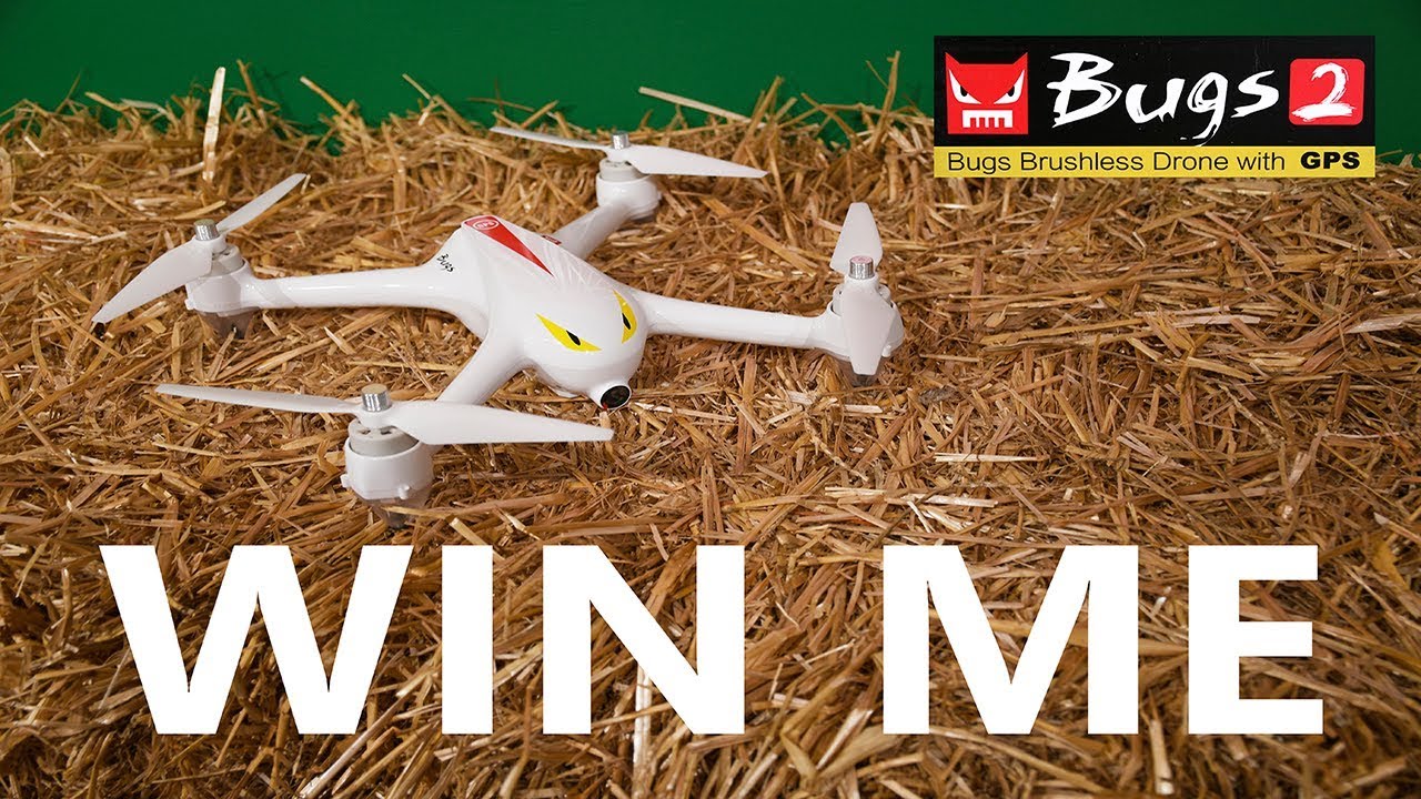 MJX Bugs 2 Drone Test flight and GIVEAWAY - KEN HERON